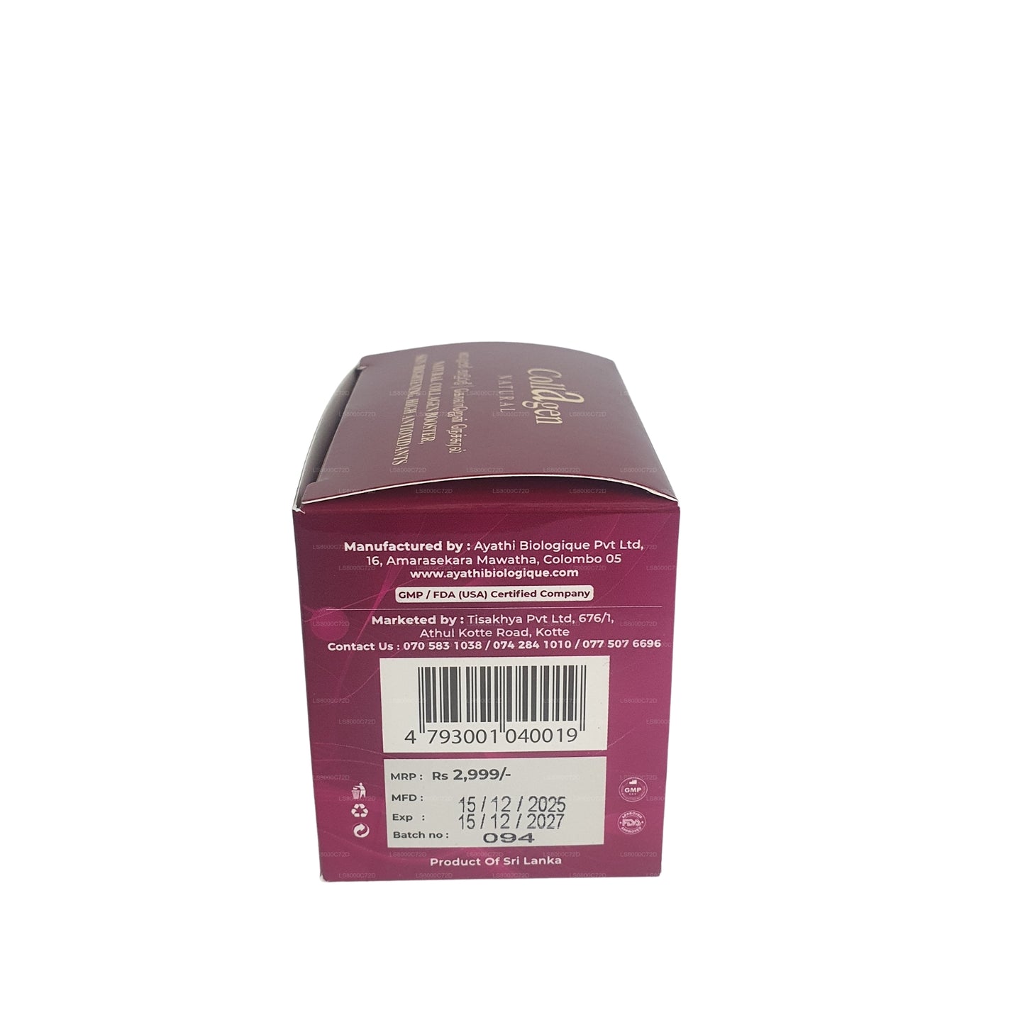 Clif Collagen Natural (60 kapsler)