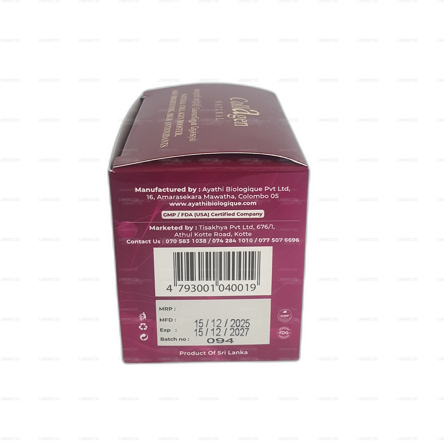 Clif Collagen Natural (60 kapsler)