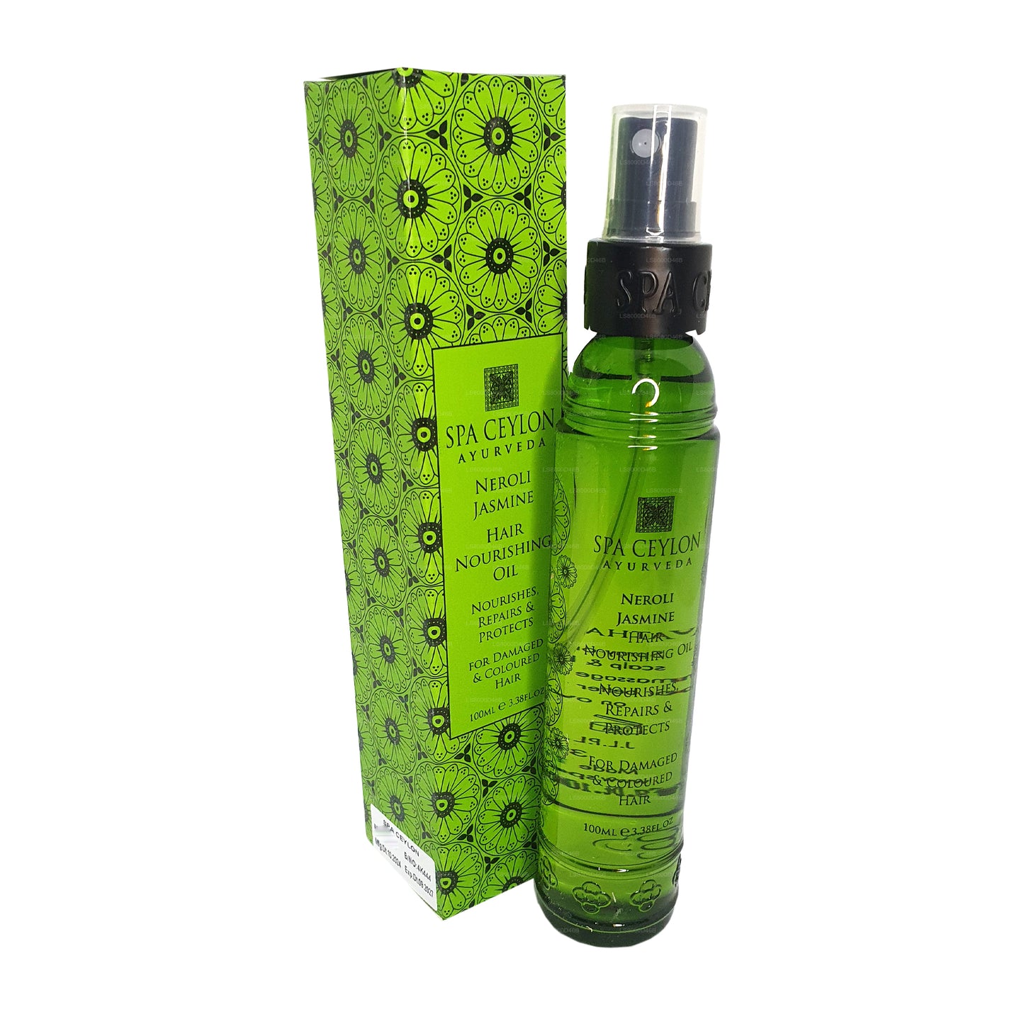 Spa Ceylon Neroli Jasmine hår nærende olie (100 ml)