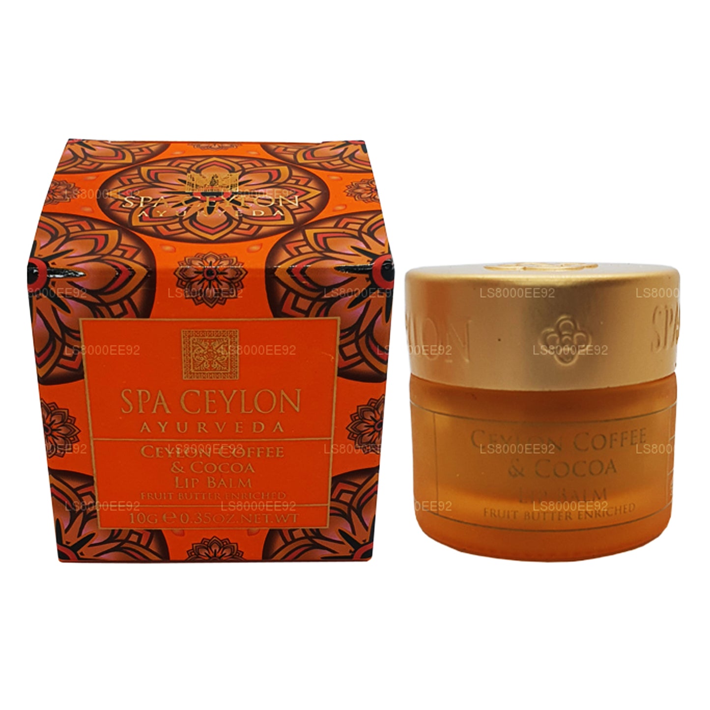 Spa Ceylon Ceylon Kaffe og kakao læbepomade (10g)