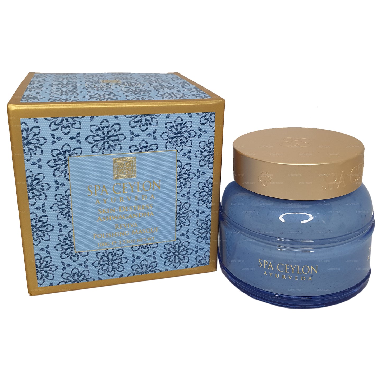 Spa Ceylon hud de-stress Ashwagandha Reviva Polering Masque (200g)