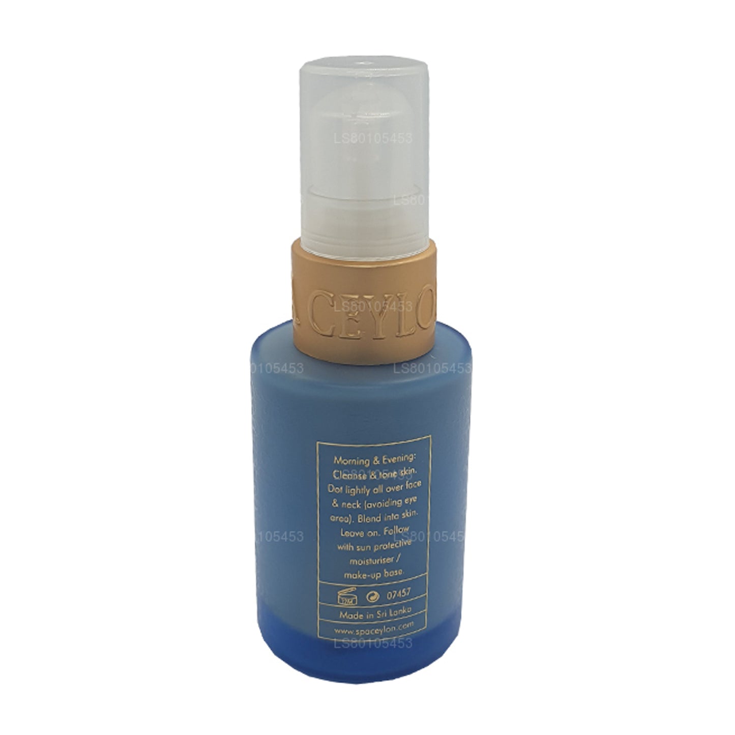 Spa Ceylon huddestress Ashwagandha avanceret anti-forurening dag ansigt essens (30 ml)