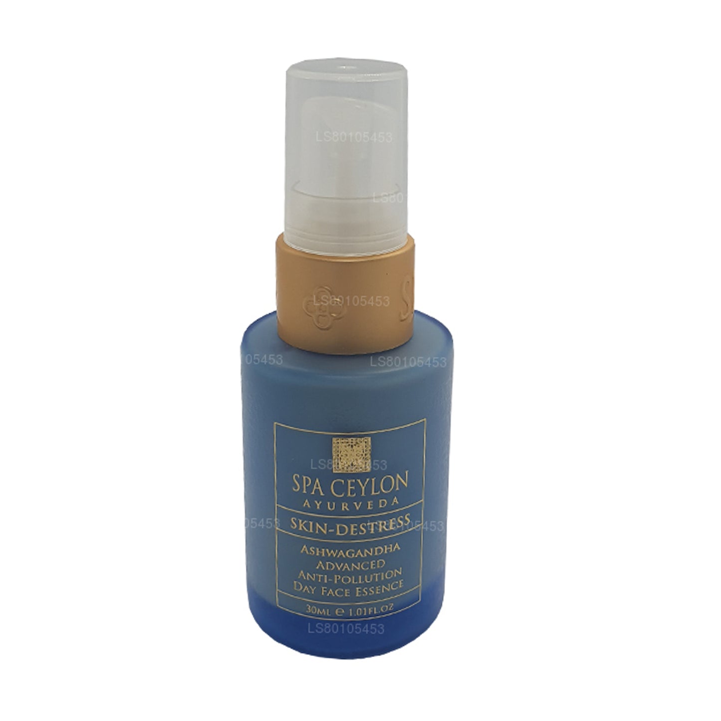 Spa Ceylon huddestress Ashwagandha avanceret anti-forurening dag ansigt essens (30 ml)