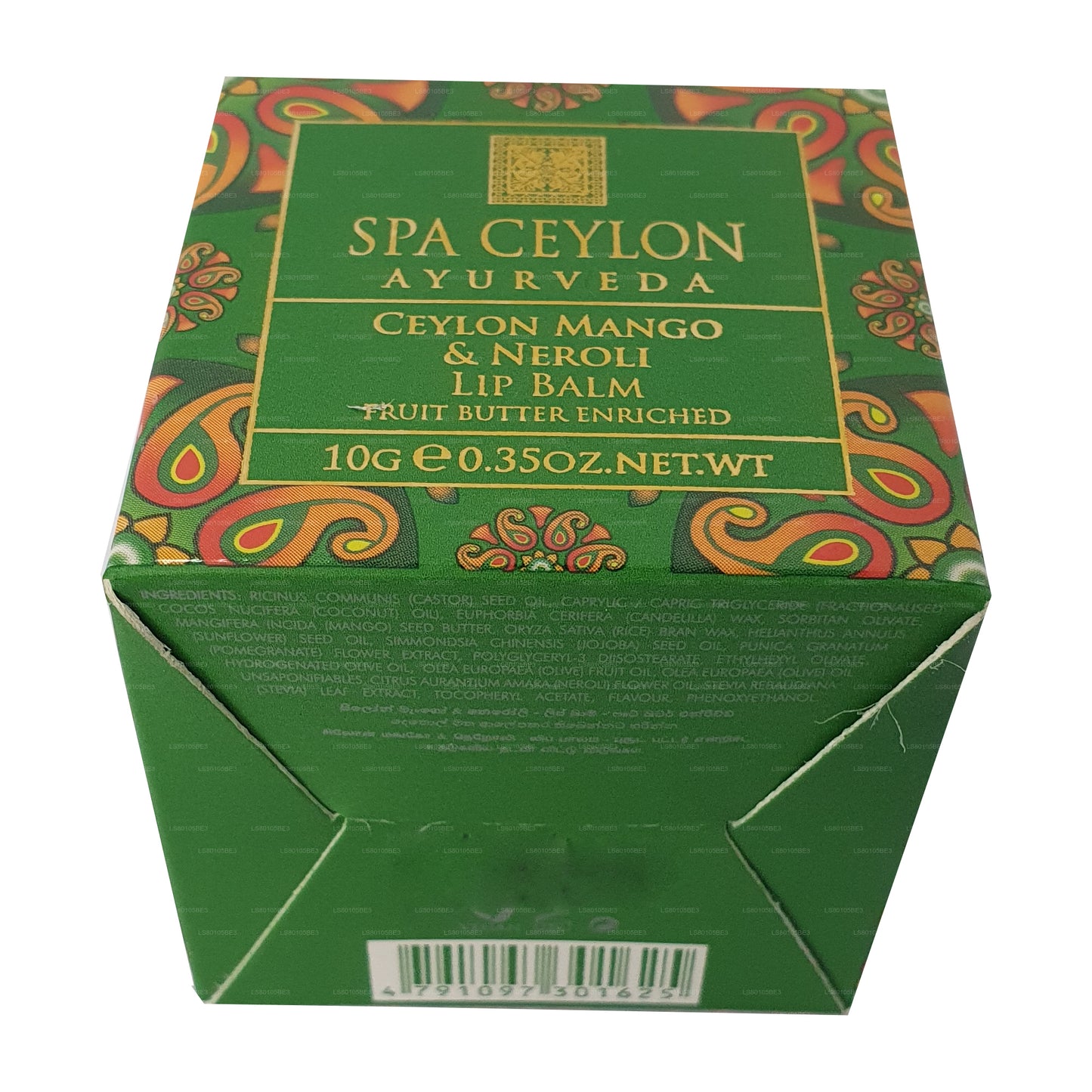 Spa Ceylon Ceylon Mango & Neroli Læbepomade (12g)