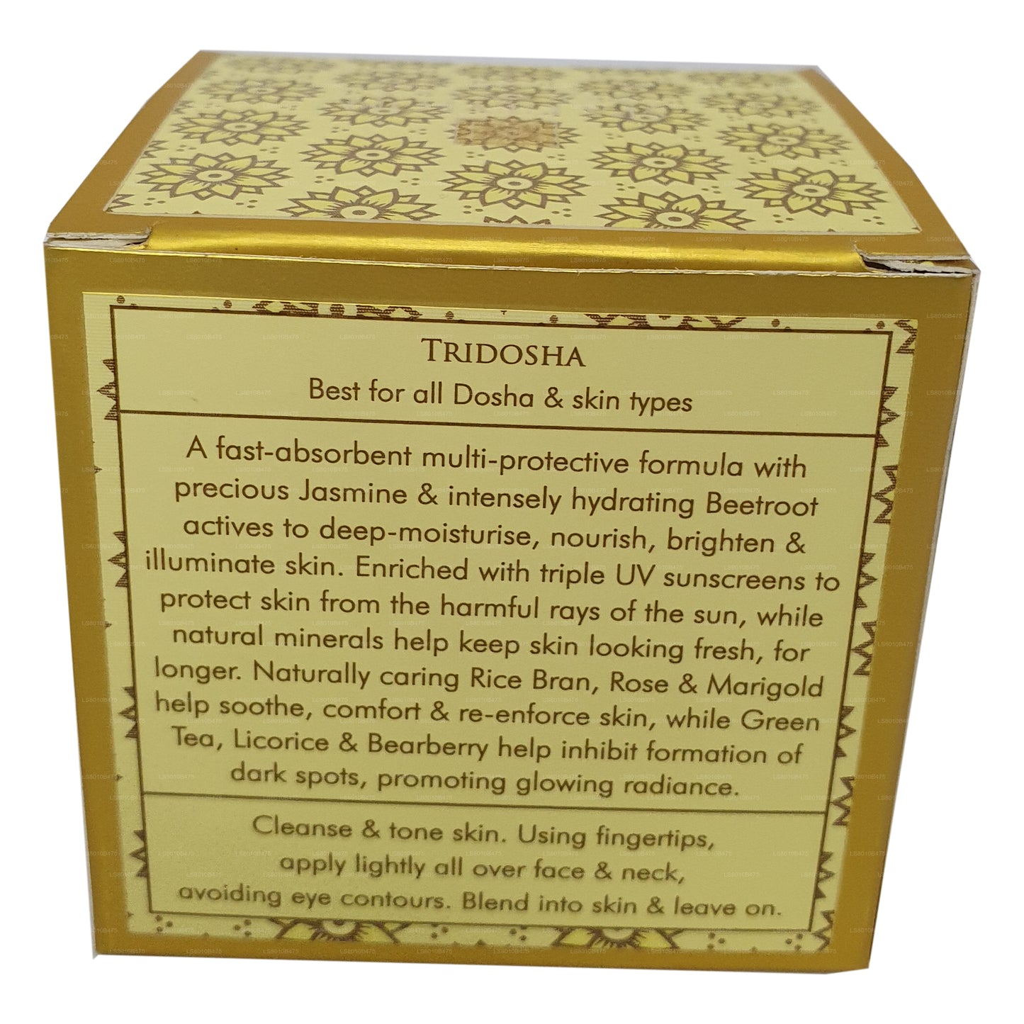 Spa Ceylon White Jasmine Lysende Ansigtsbeskytter (50g)