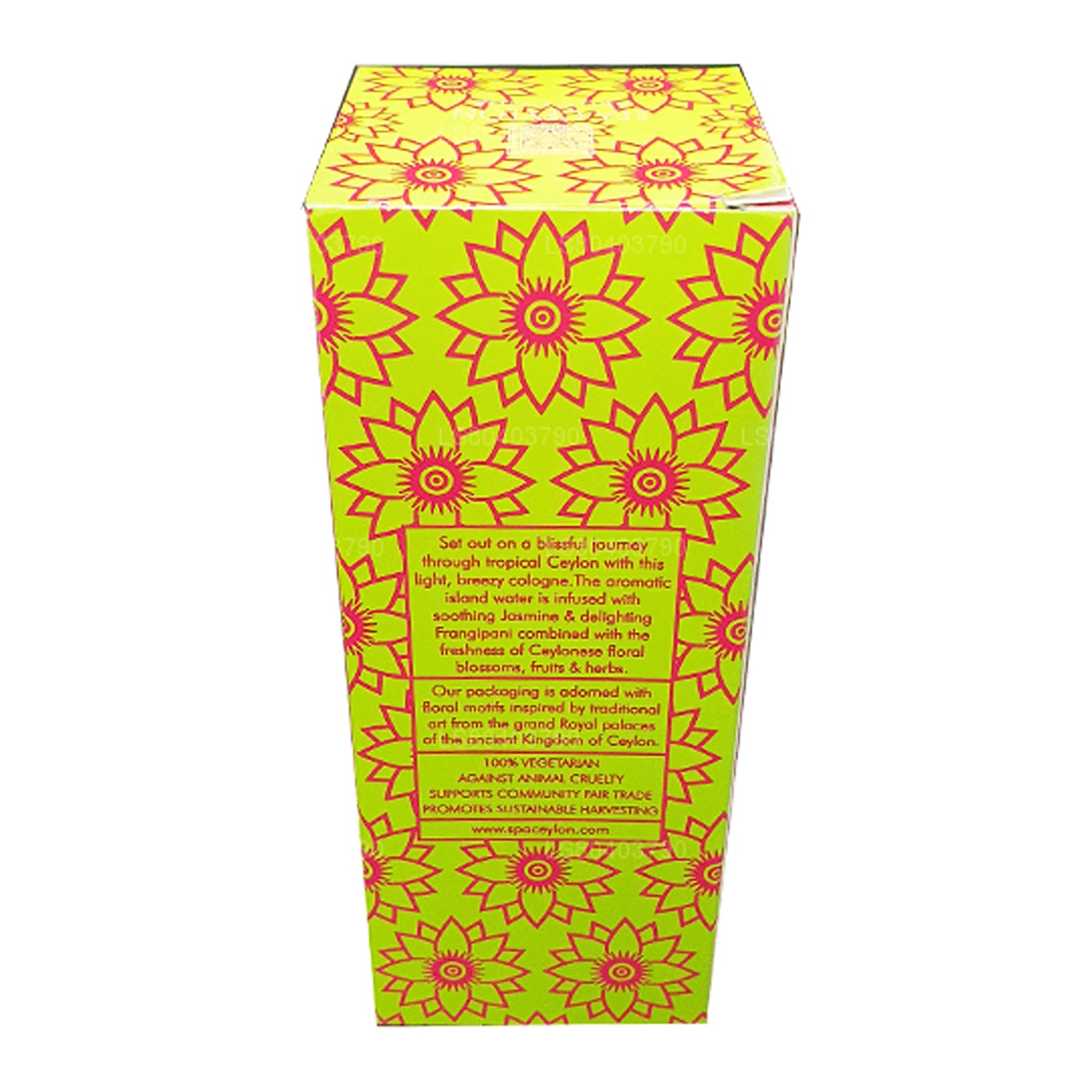 Spa Ceylon Jasmin Frangipani Eau de Ceylon (100 ml)