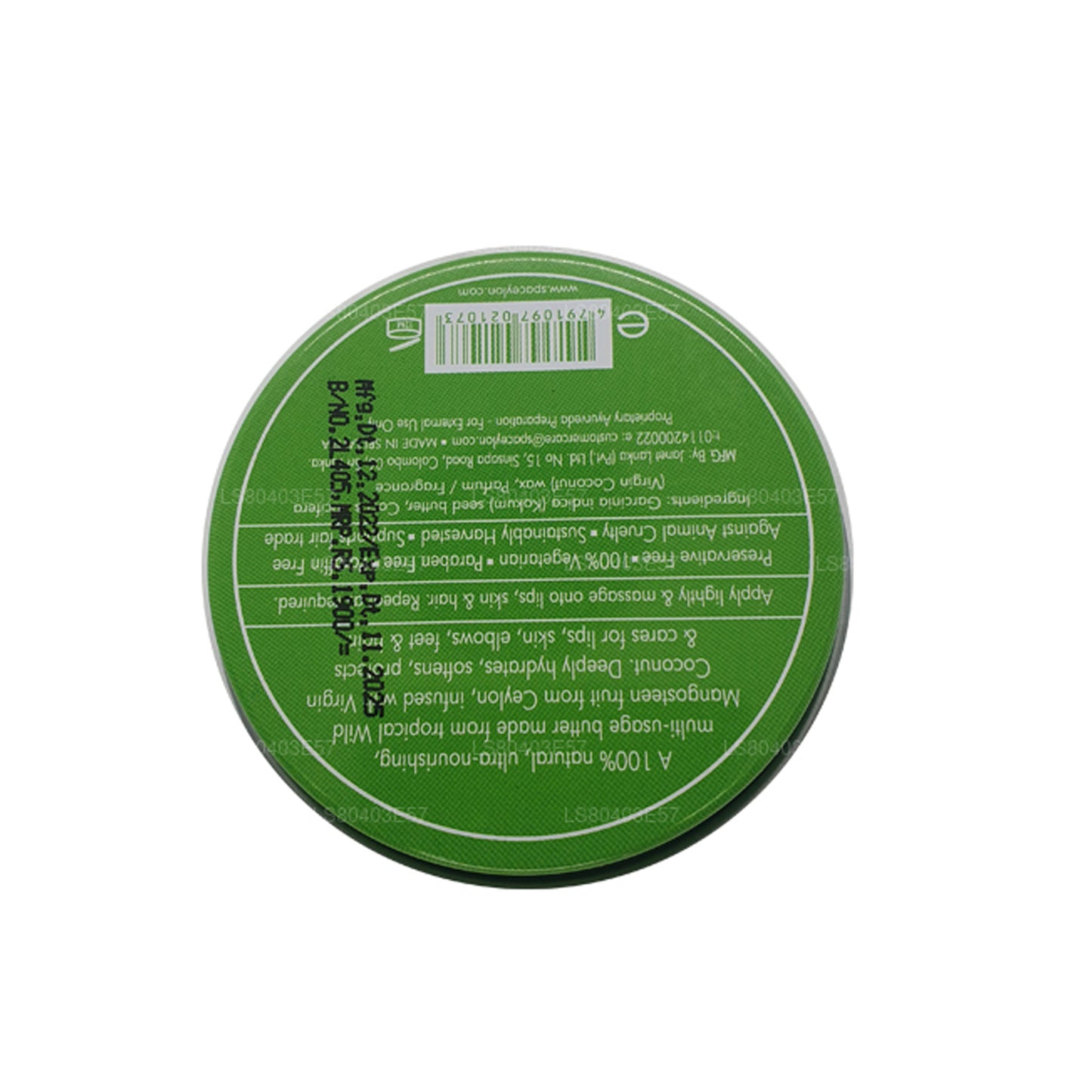 Spa Ceylon Wild Mangostan Naturligt Smør (25g)