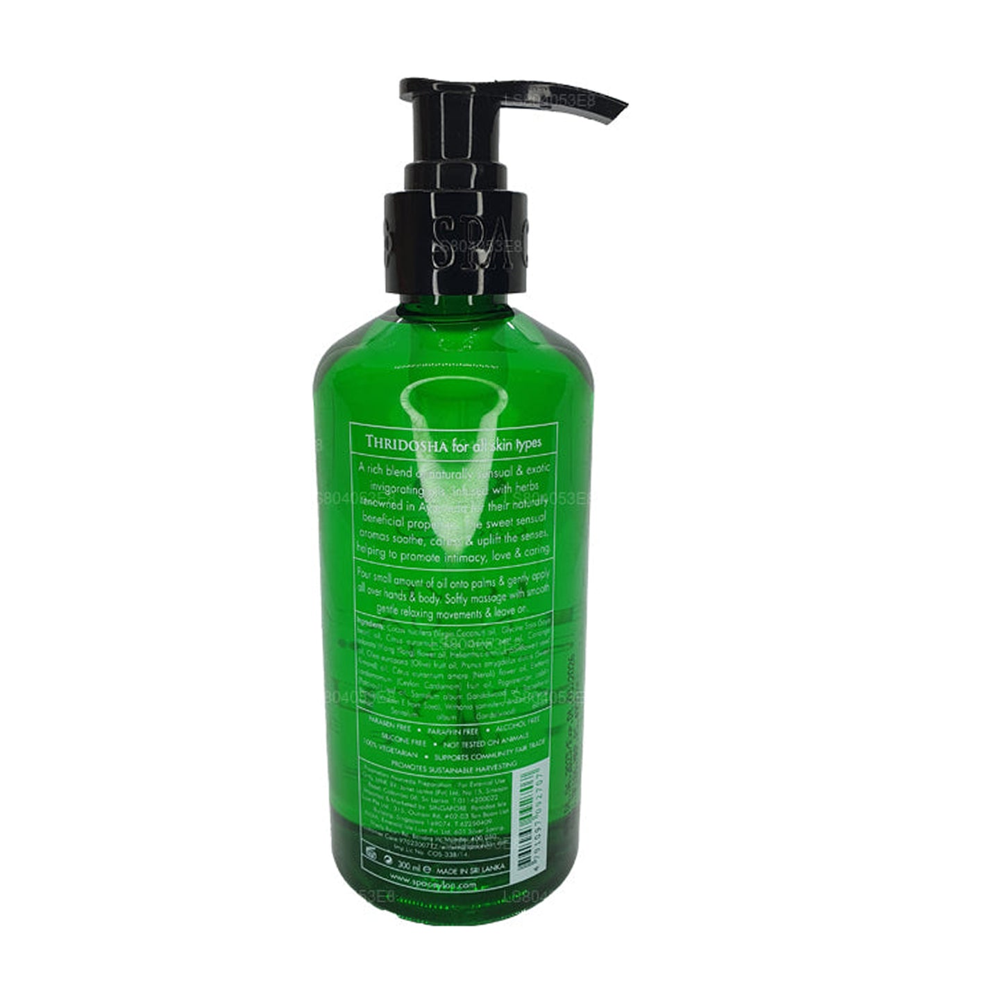 Spa Ceylon Love Sensuel Massageolie (300 ml)