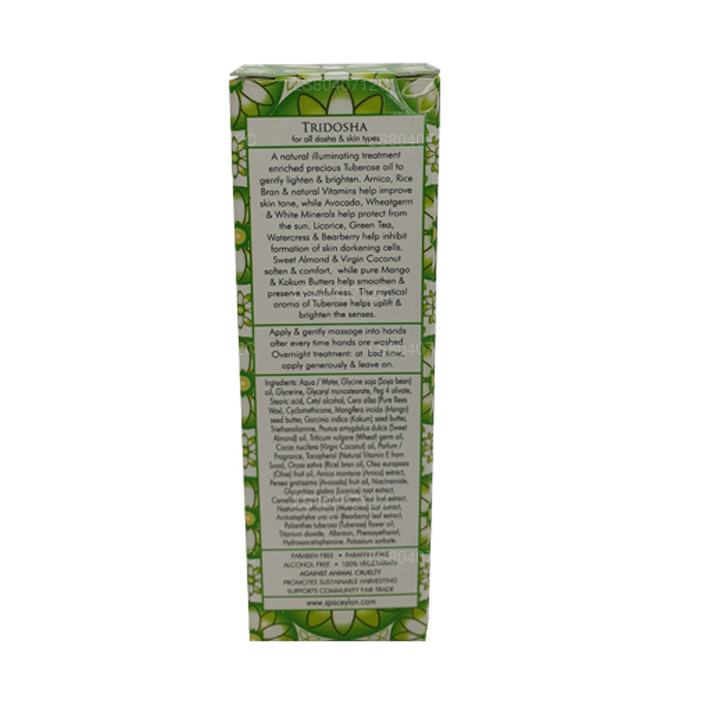 Spa Ceylon hvid tuberose lysere håndcreme (30 g)