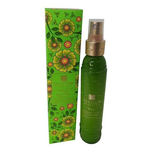 Spa Ceylon Peace afslappende krops- og pudemåge (100 ml)