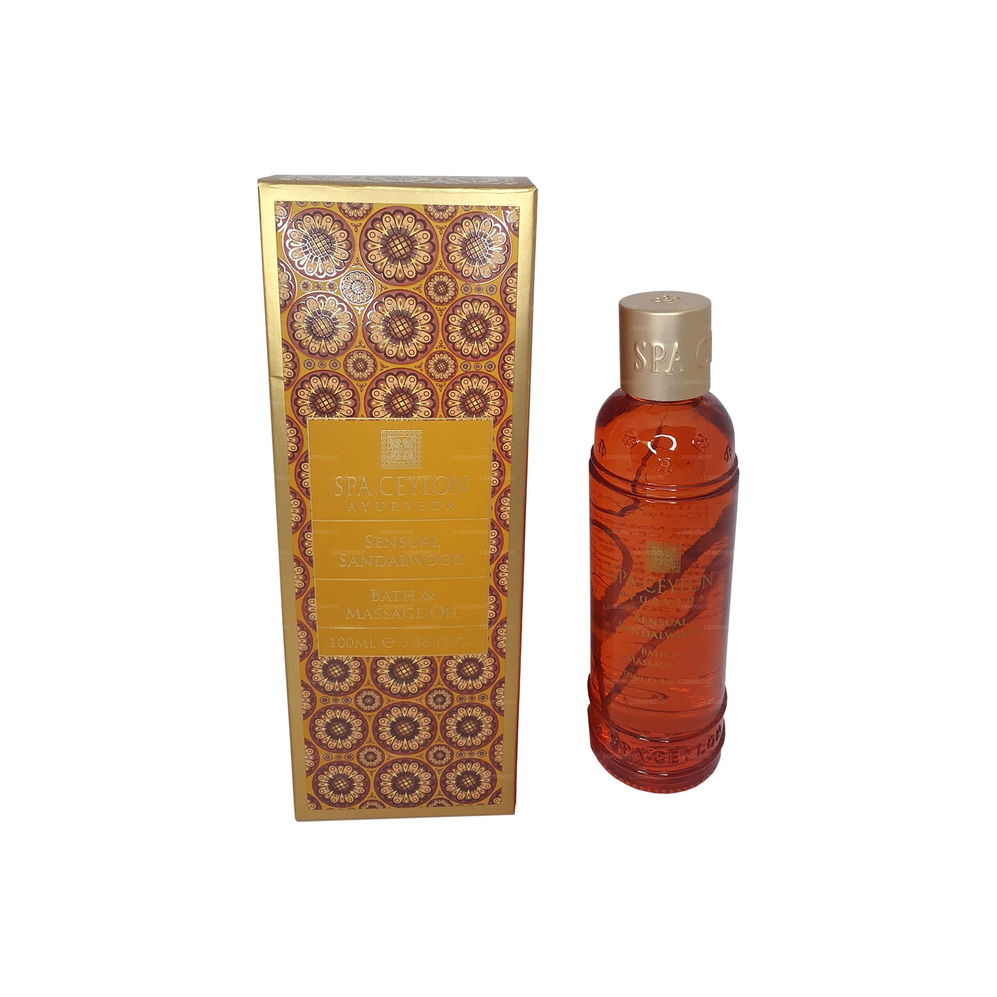 Spa Ceylon sensuel sandeltræ bad og massageolie (150 ml)