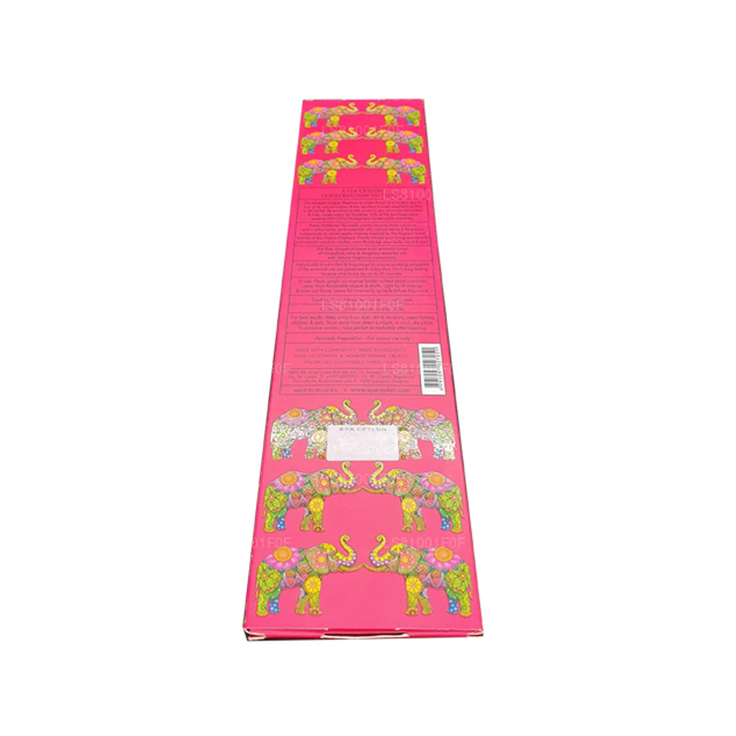 Spa Ceylon Ceylon Lyserød Grapefrugt Aromaveda 30 røgelsespinde