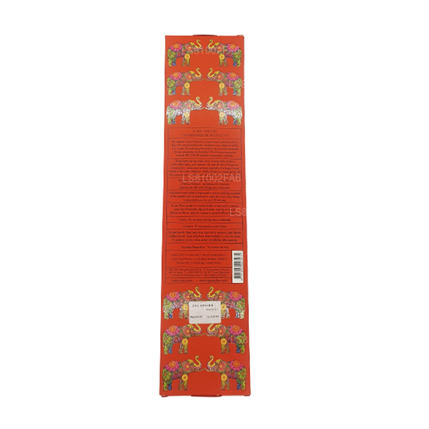 Spa Ceylon Ceylon krydret sandeltræ Aromaveda Røgelsespinde