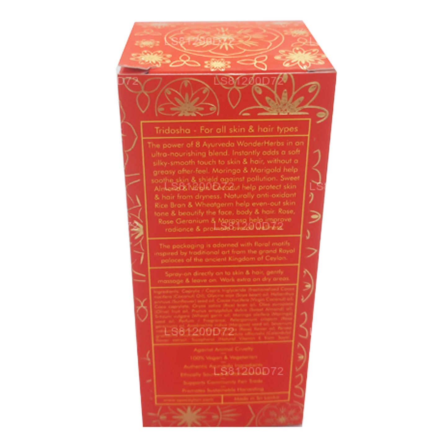 Spa Ceylon Island Rose Wonder Olie (100 ml)