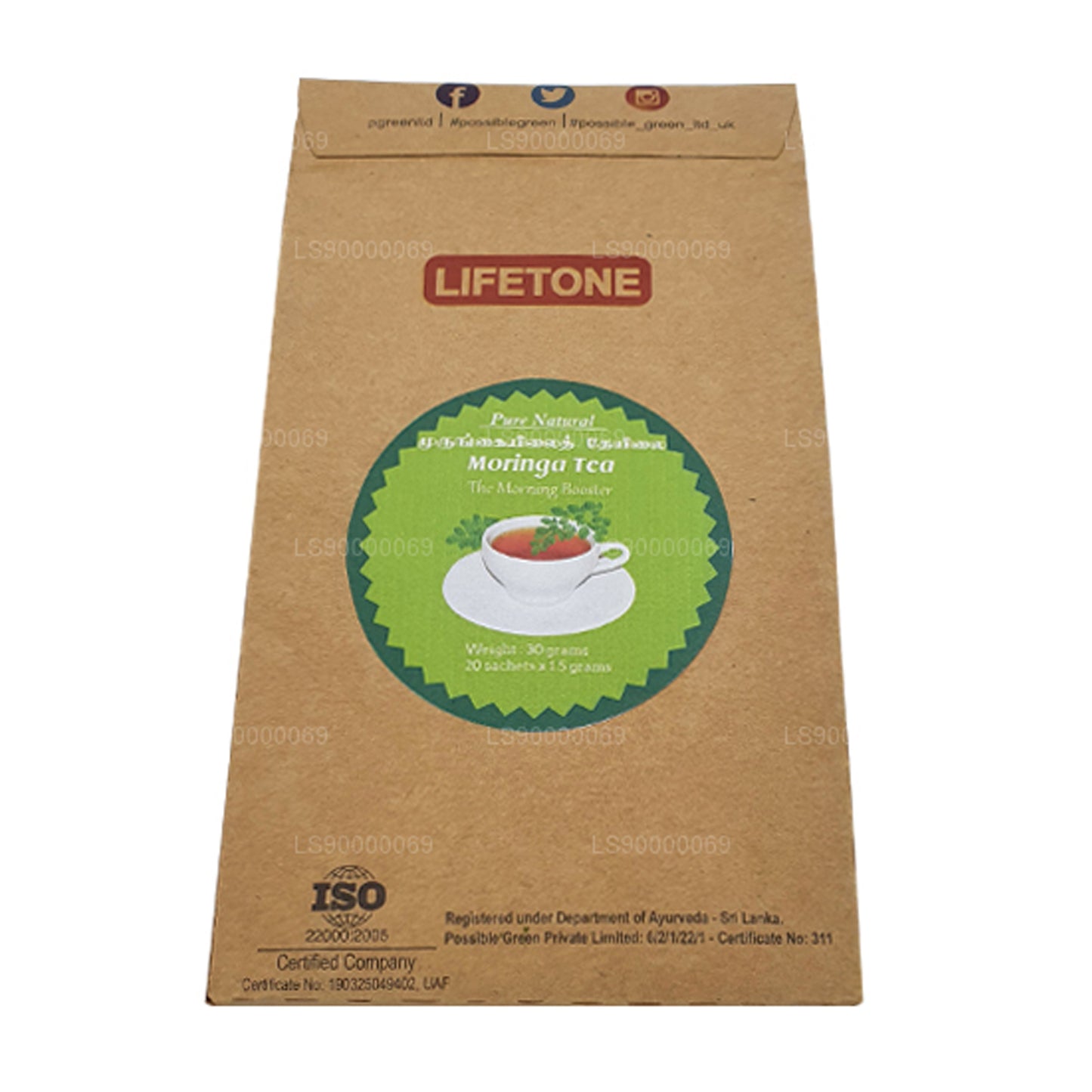 Lifetone Moringa te (40g)