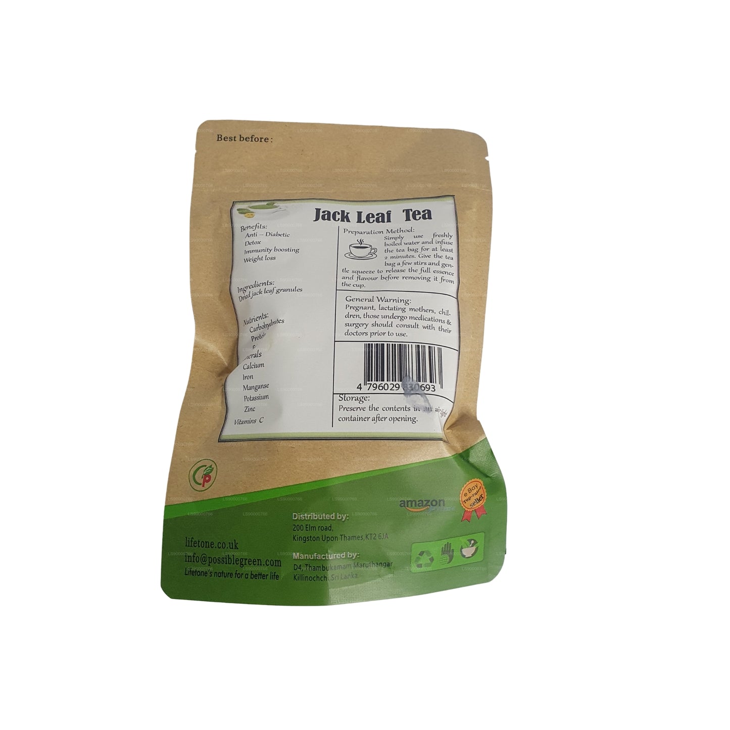 Lifetone Jackfruit Leaf Te (40g)