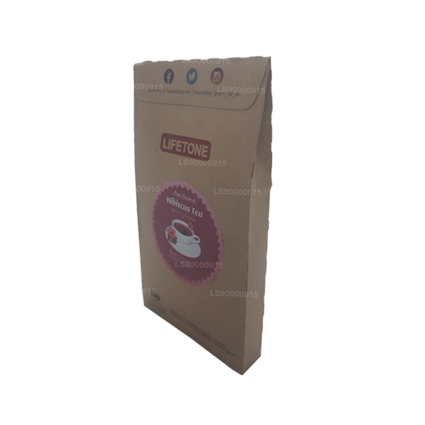 Lifetone Hibiscus Blomst Te (30g)