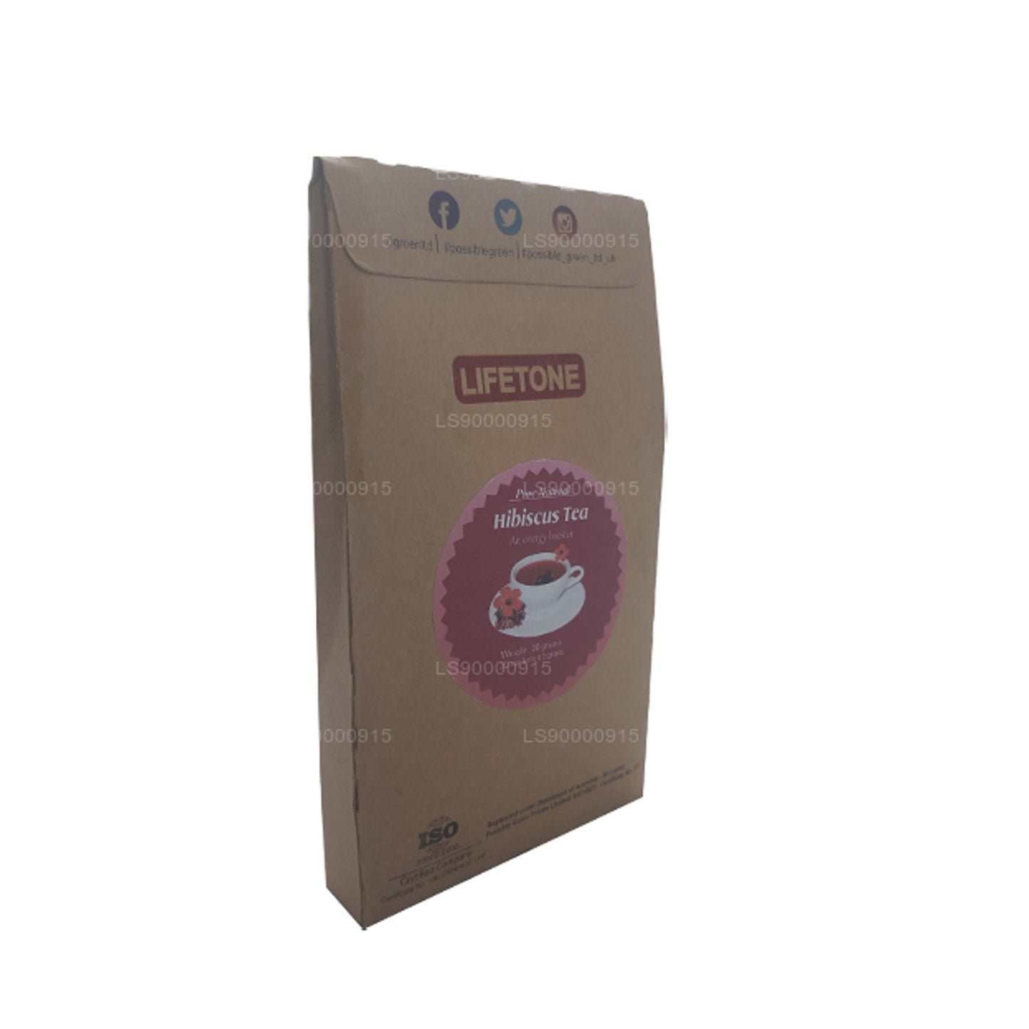 Lifetone Hibiscus Blomst Te (30g)
