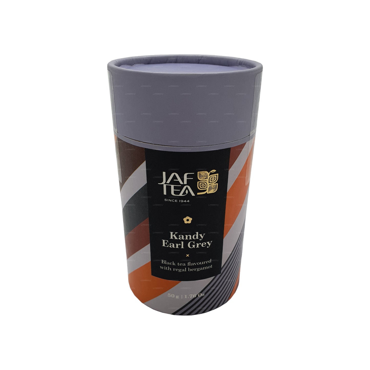 Jaf te Kandy Earl Grey Sort te aromatiseret med Regal Bergamot (50 g)