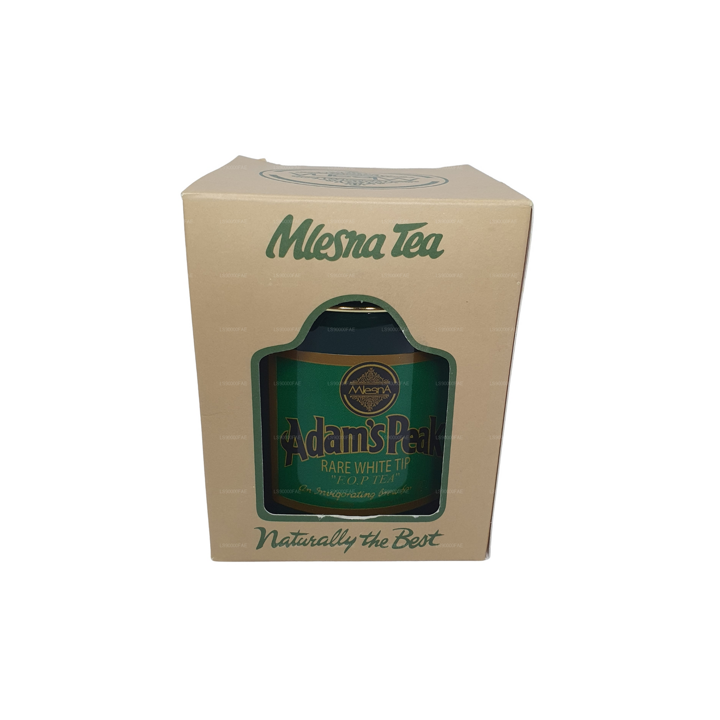 Mlesna Adam's Peak Rare White Tip F.O.P Tea Metal Caddy (100g)