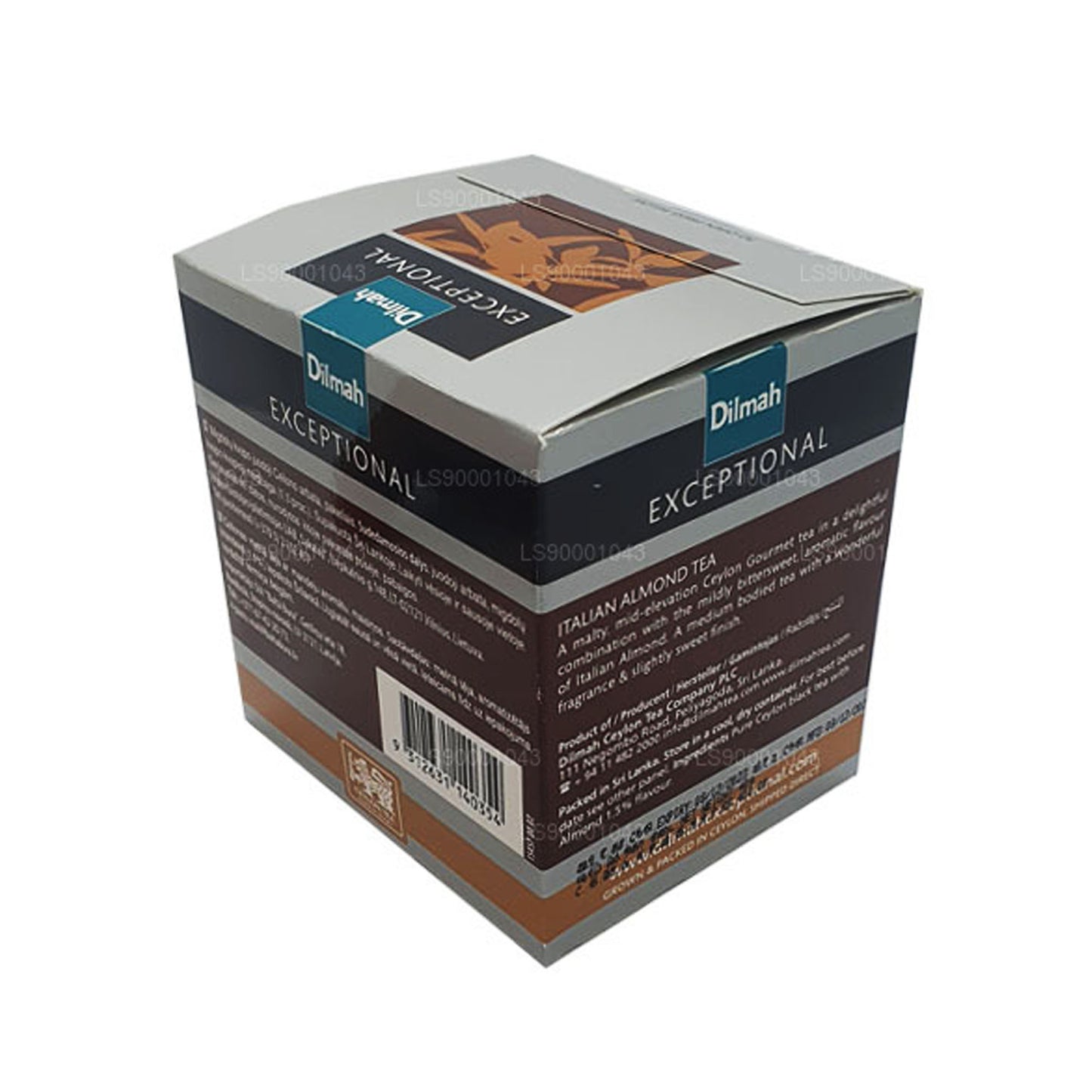 Dilmah Exceptionel italiensk mandel ægte bladte (40 g) 20 teposer