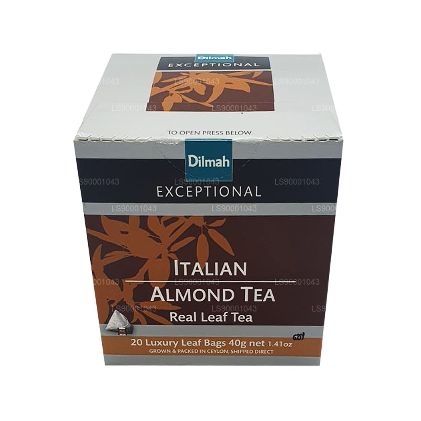 Dilmah Exceptionel italiensk mandel ægte bladte (40 g) 20 teposer