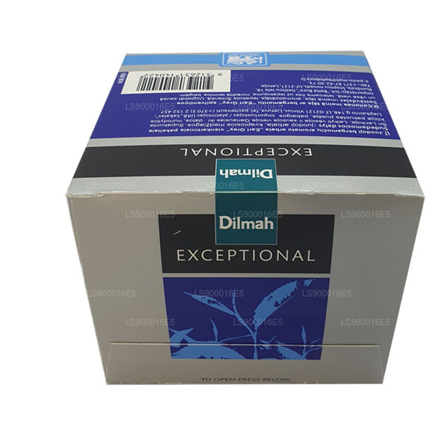 Dilmah Enestående Elegant Earl Grey Ægte Leaf Te (40g) 20 teposer