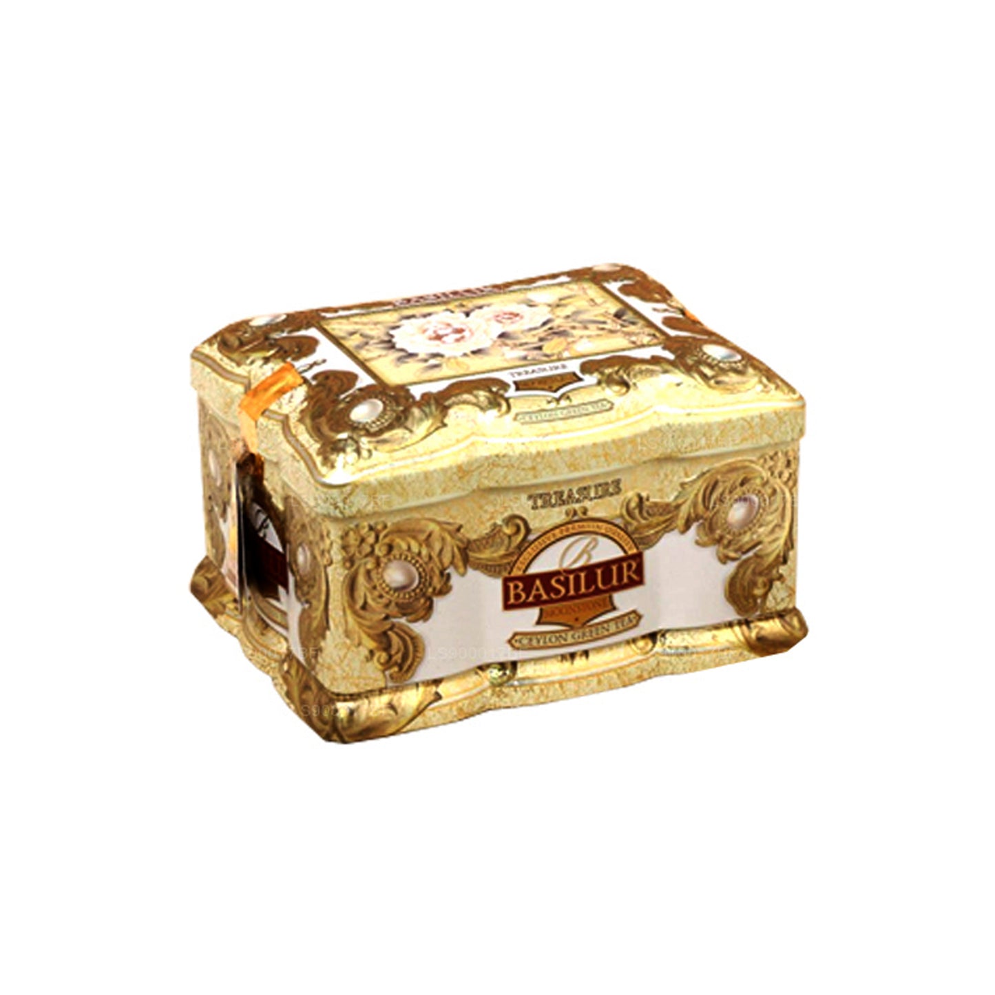 Basilur Treasure Moonstone Ceylon grøn te (100 g)