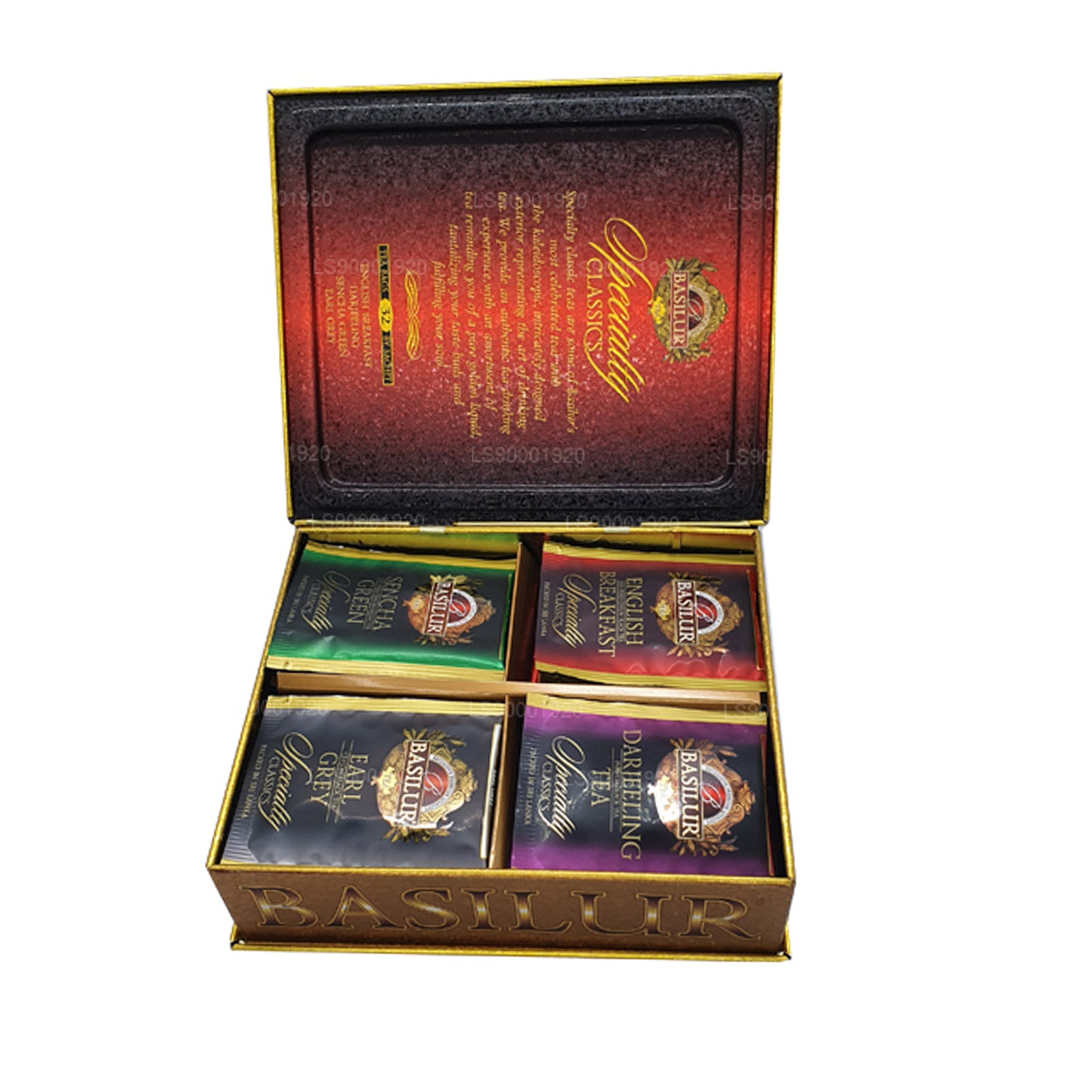 Basilur Tea Book „Specialty Classic Tin“ (60g) Caddy