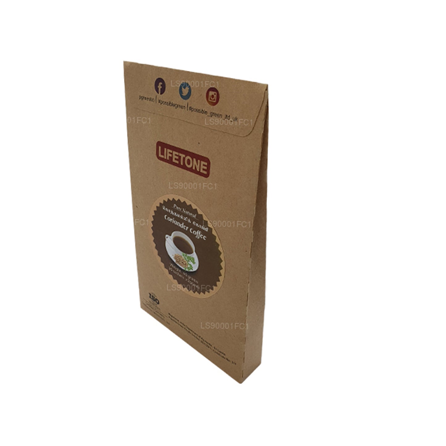 Lifetone Korianderfrøkaffe (40g) 20 breve