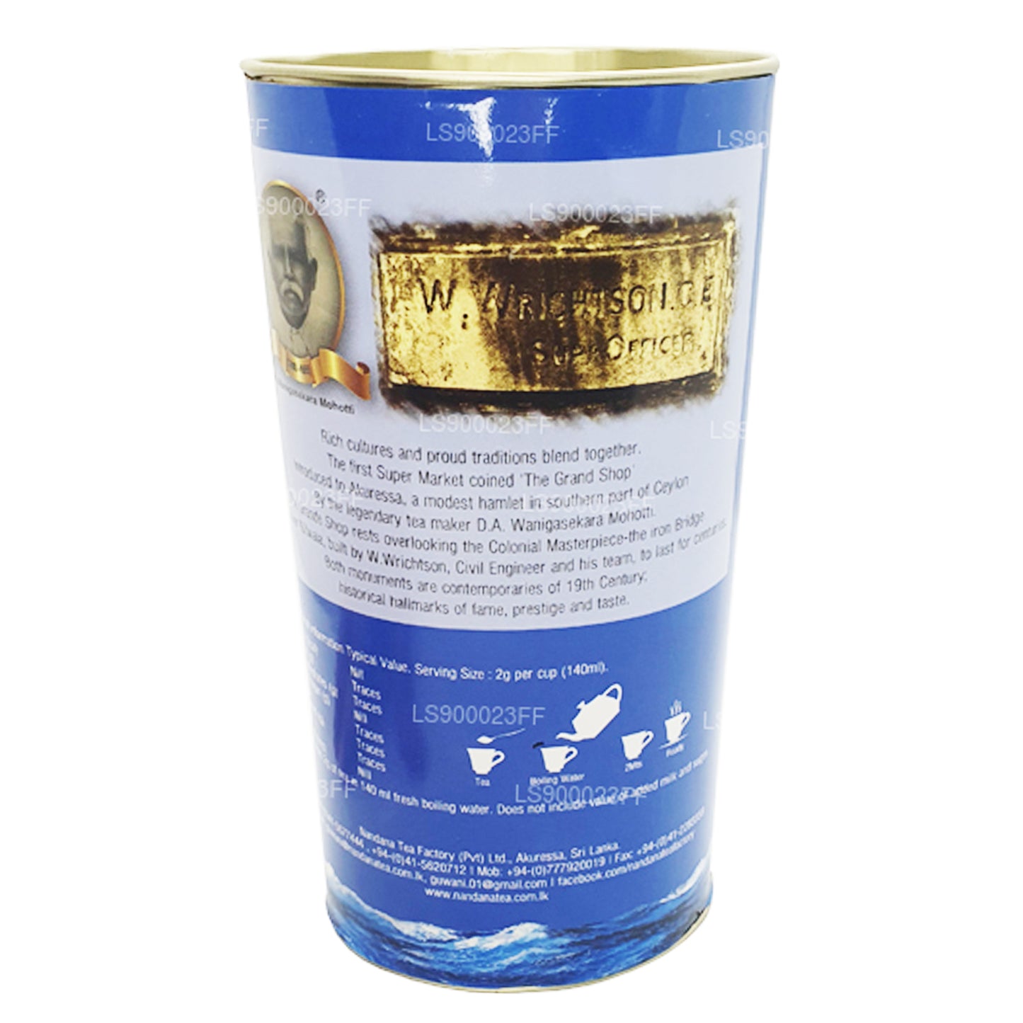 Nandana Earl Grey te (200 g)