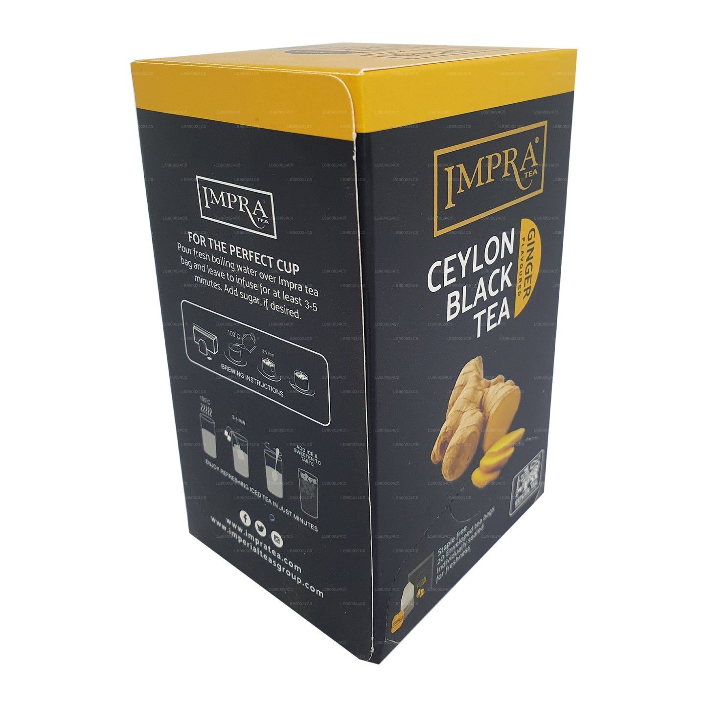 Impra Ginger Folie Pack (40 g) 20 teposer