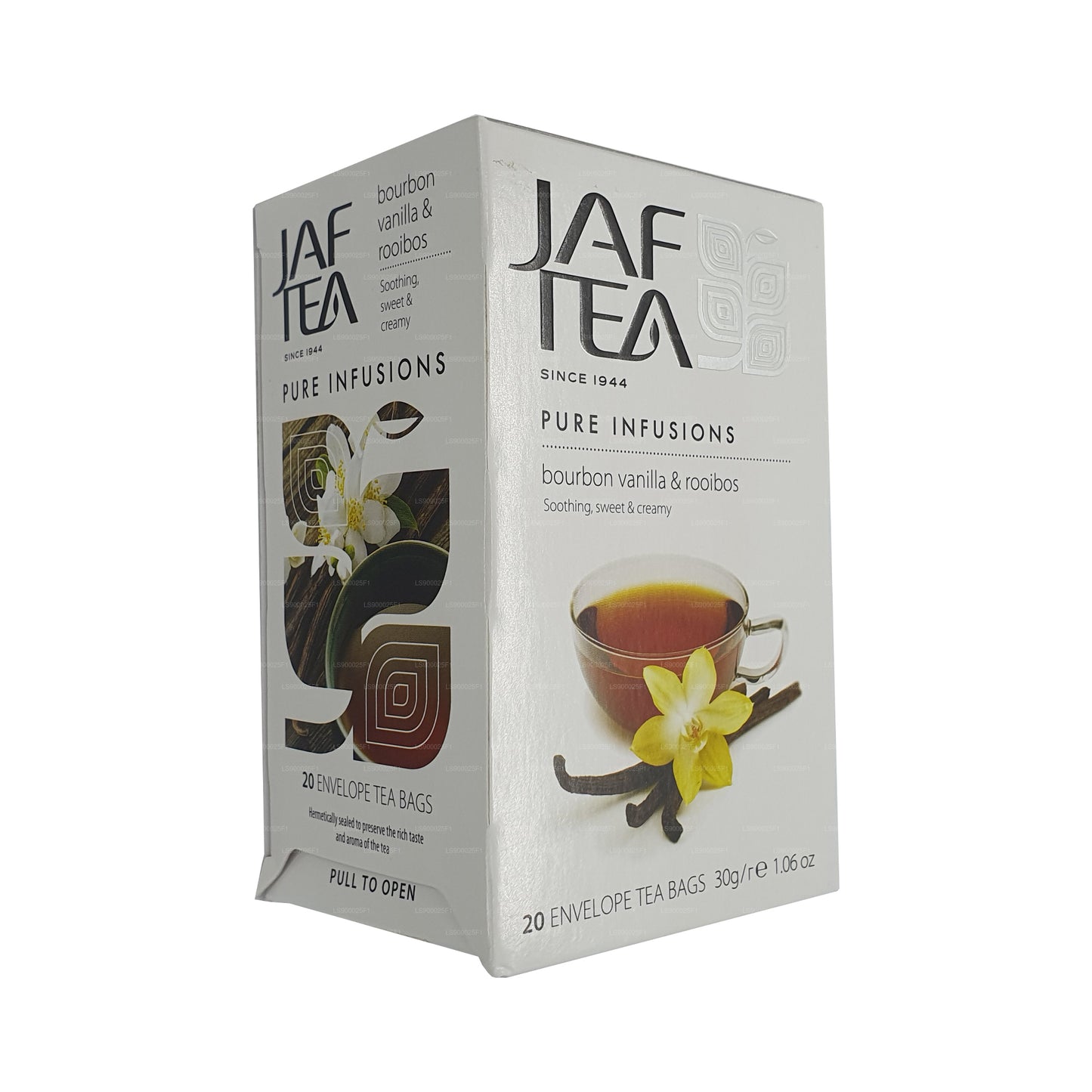Jaf te ren infusioner samling Bourbon vanille Rooibos (30 g) 20 teposer