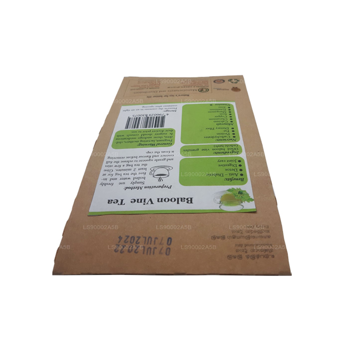 Lifetone Ballon Vine Te (30g) 20 Teposer