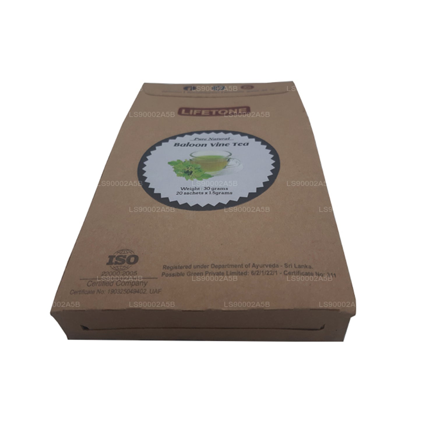 Lifetone Ballon Vine Te (30g) 20 Teposer