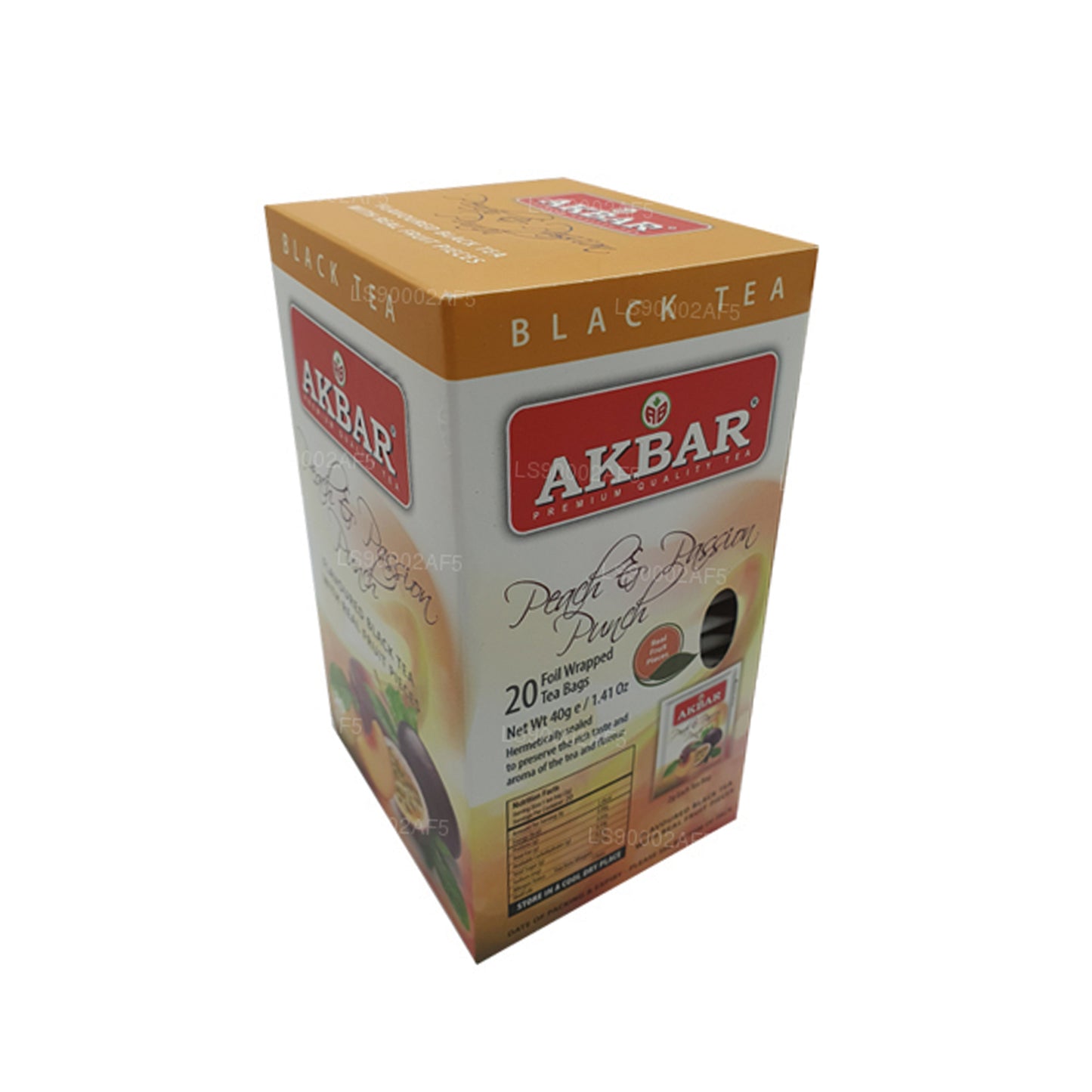 Akbar fersken og lidenskab Punch (40g) 20 teposer