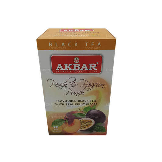 Akbar fersken og lidenskab Punch (40g) 20 teposer