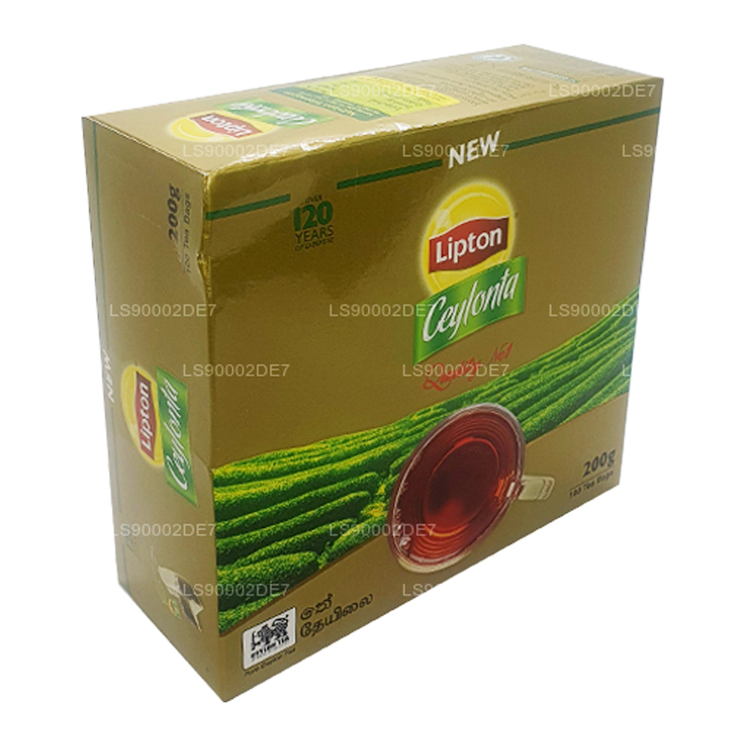 Lipton Ceylonta te (200 g) 100 teposer