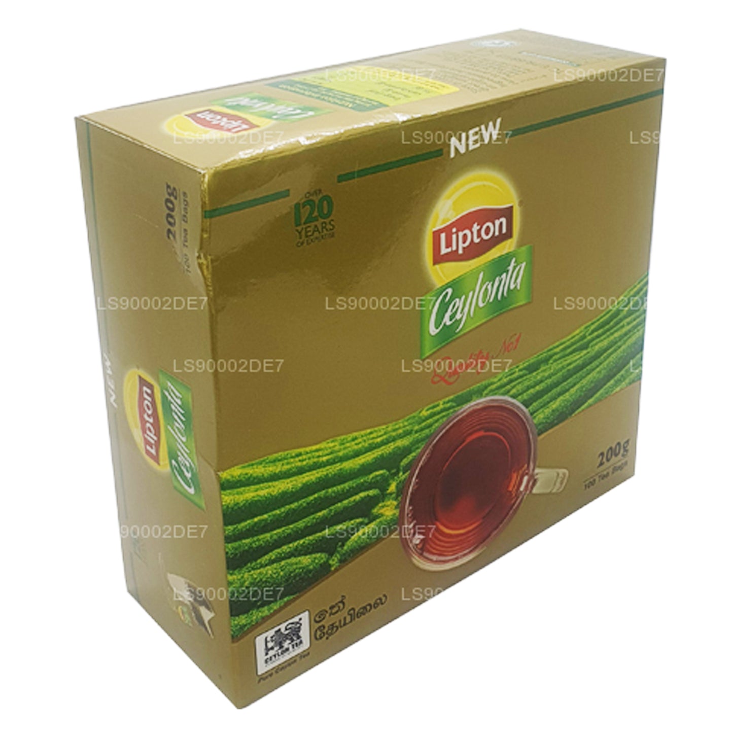 Lipton Ceylonta te (200 g) 100 teposer