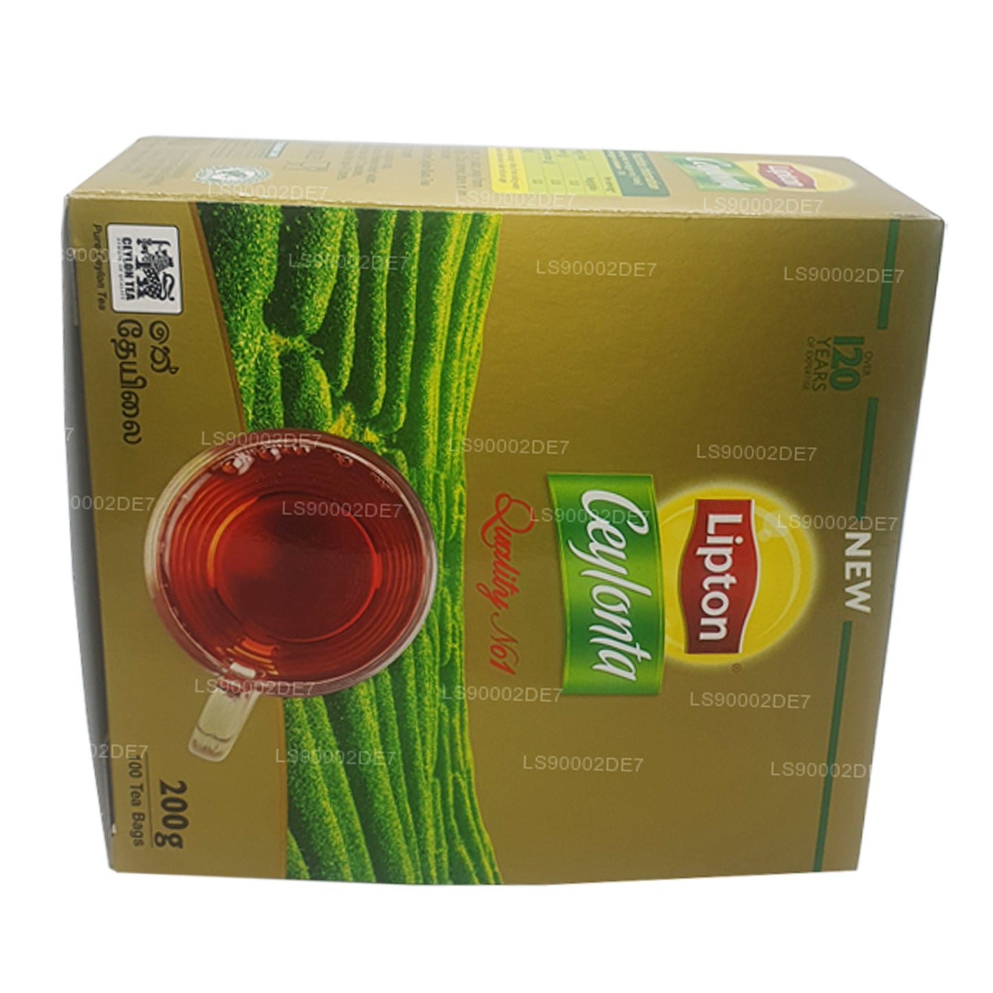 Lipton Ceylonta te (200 g) 100 teposer