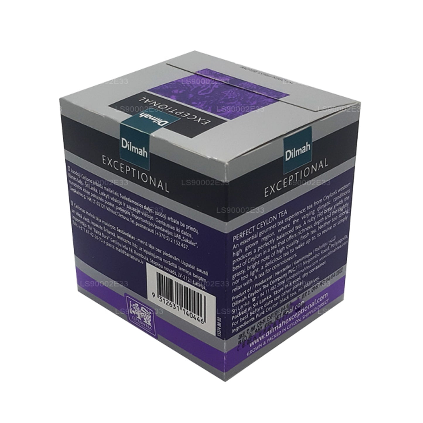 Dilmah Enestående Perfekt Ceylon Real Leaf Tea (40g) 20 Tag Tasker