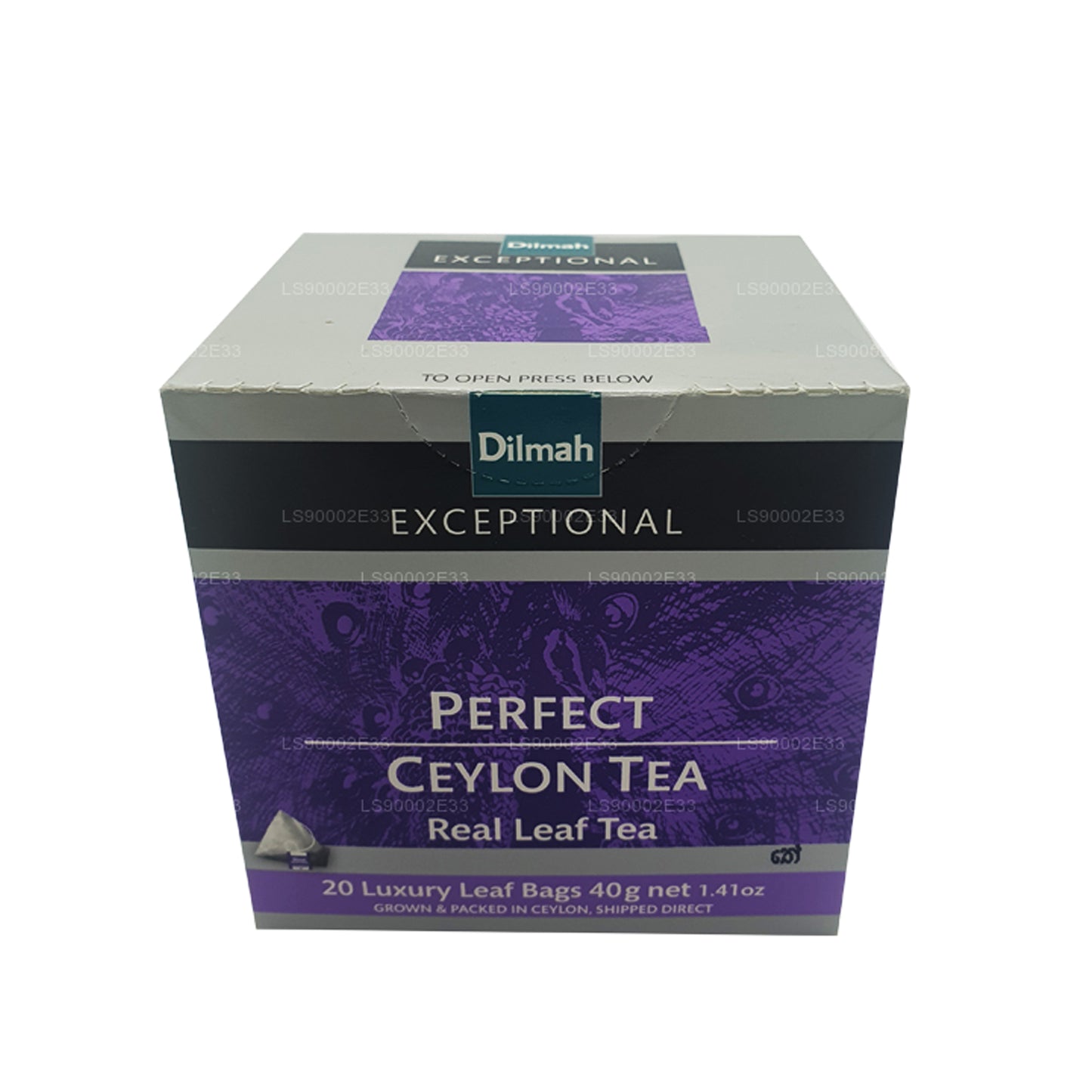 Dilmah Enestående Perfekt Ceylon Real Leaf Tea (40g) 20 Tag Tasker