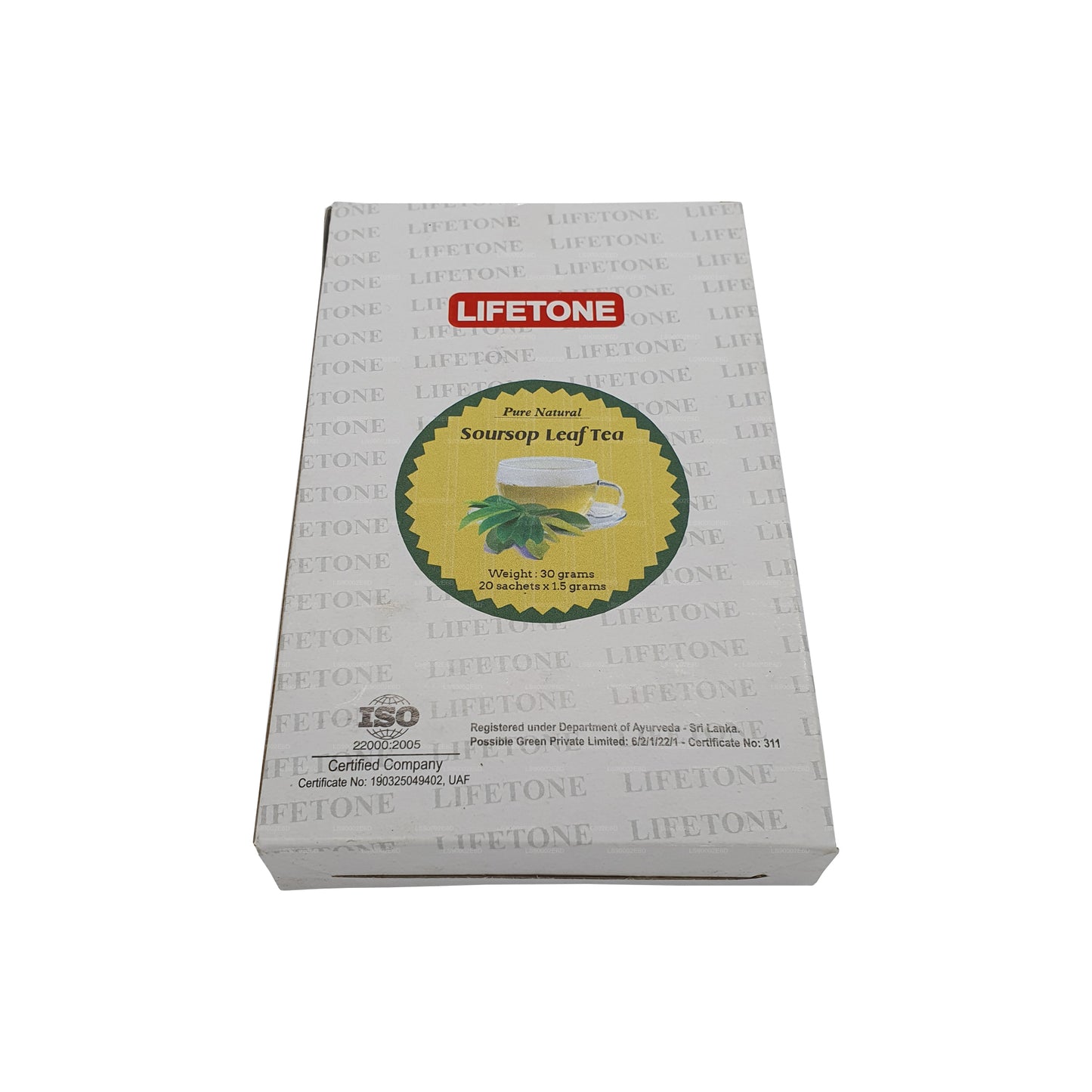 Lifetone Soursop Leaf Te (30 g) 20 teposer