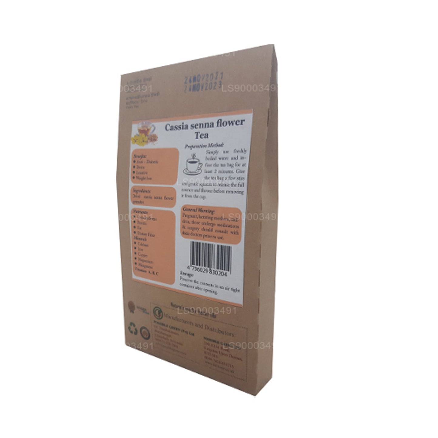 Lifetone Senna Blomst Te (30g)