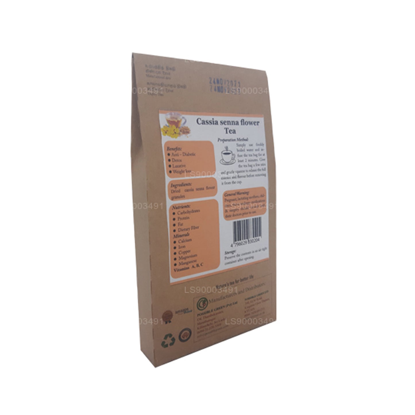 Lifetone Senna Blomst Te (30g)