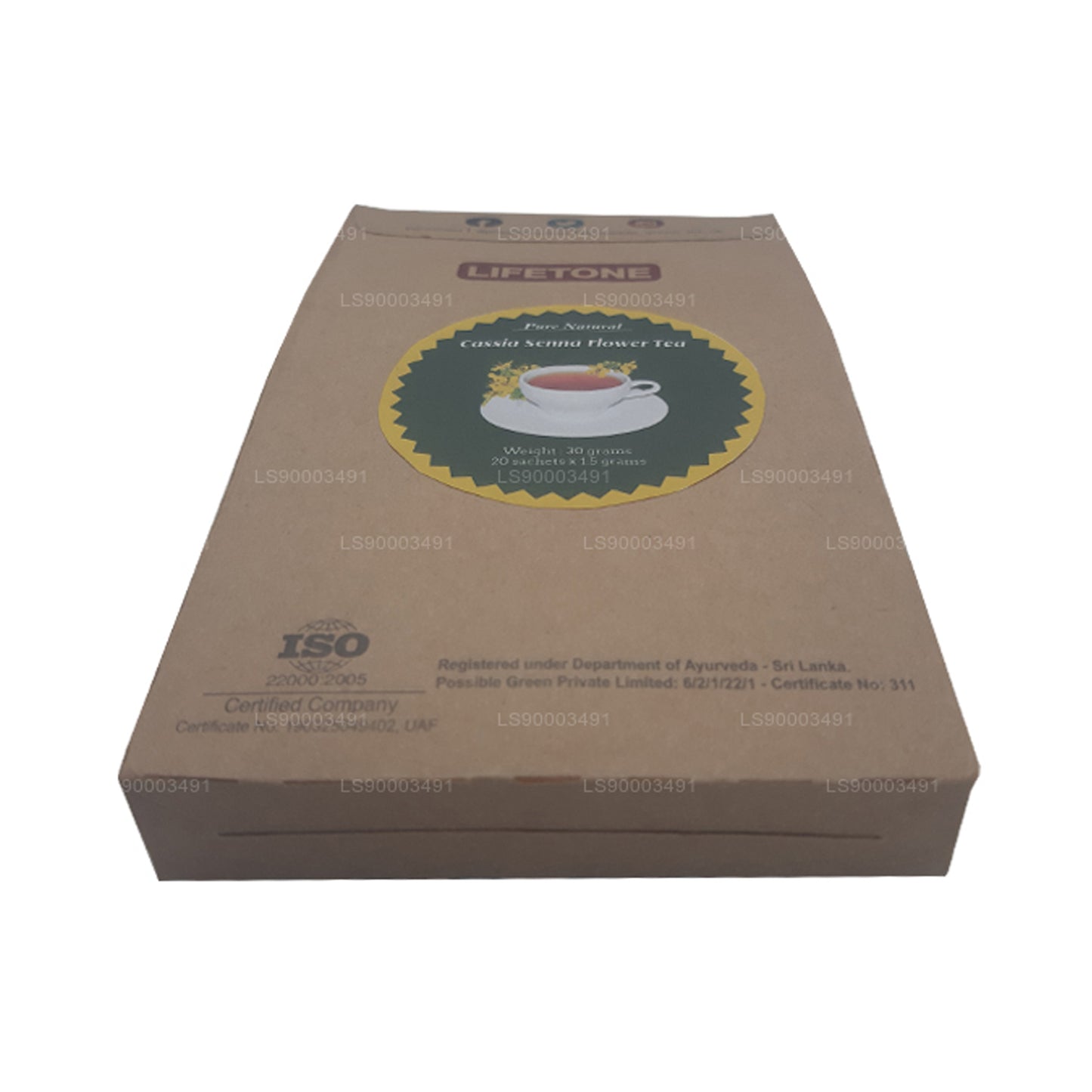 Lifetone Senna Blomst Te (30g)