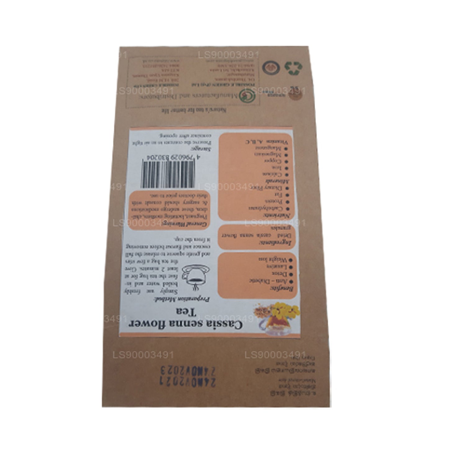 Lifetone Senna Blomst Te (30g)