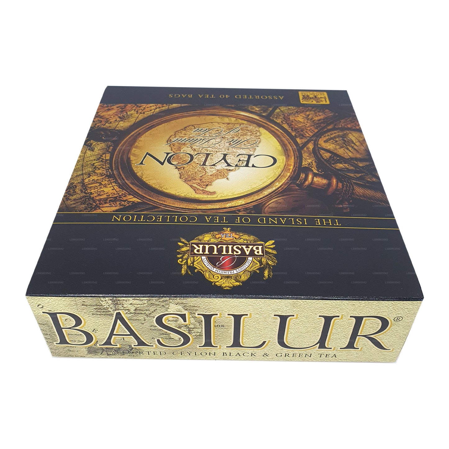 Basilur Island of Tea „Assorted Island of Tea“ 40 indhyllede teposer