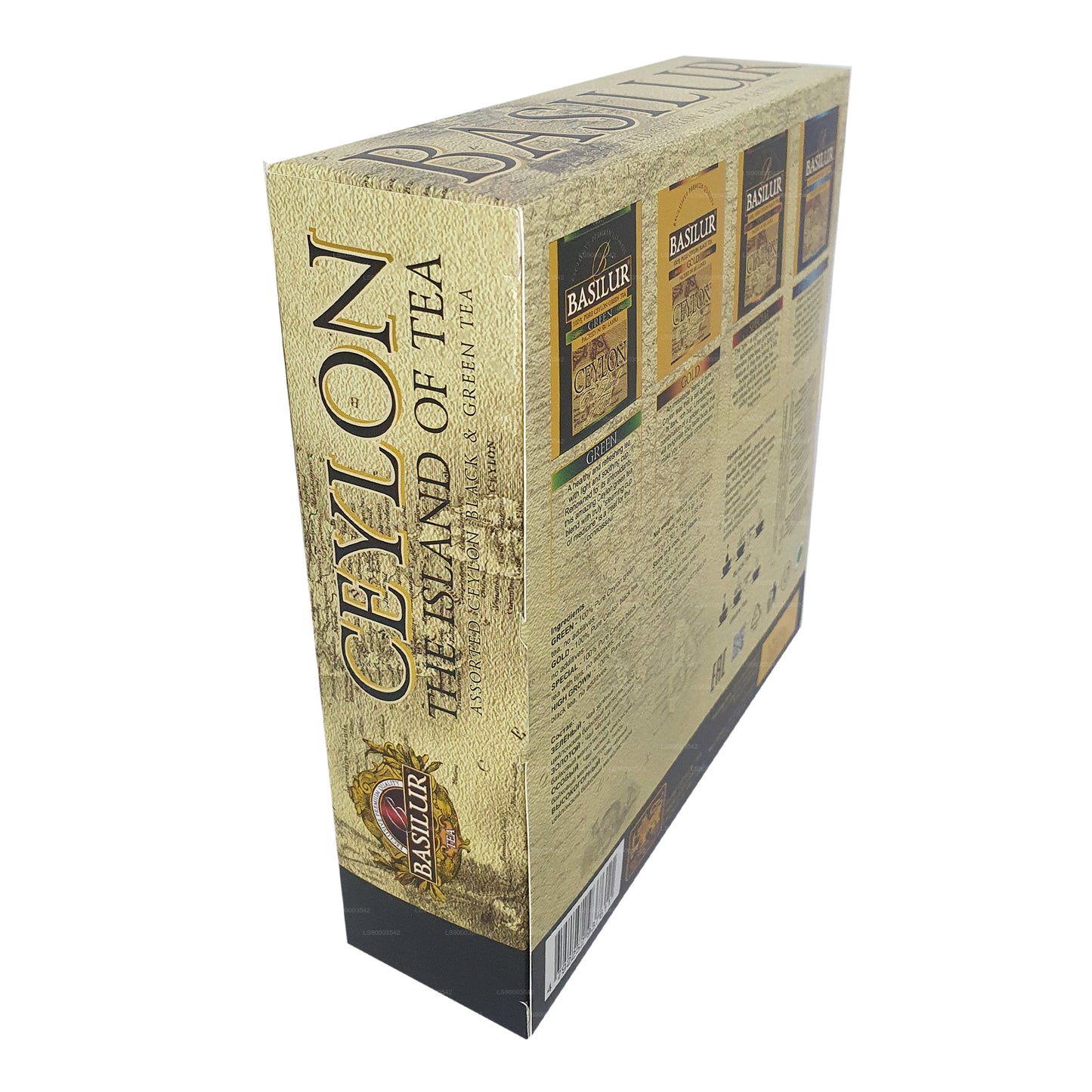 Basilur Island of Tea „Assorted Island of Tea“ 40 indhyllede teposer