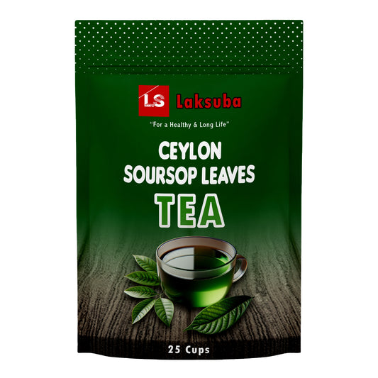 Laksuba Ceylon Soursop blade te (37,5 g) 25 tebreve